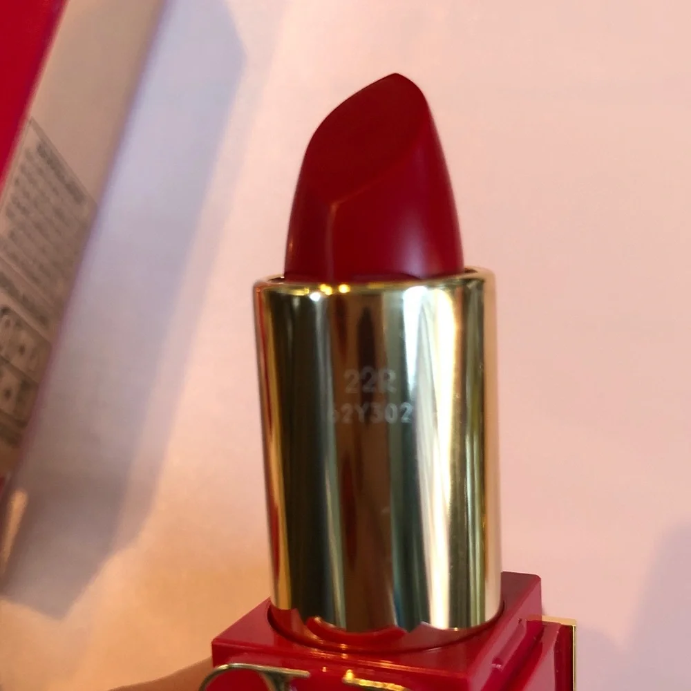 Authentic in box Valentino Rosso Satin Lip Color - Rouge Satin